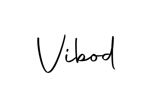 How to make Vibod signature? Autography-DOLnW is a professional autograph style. Create handwritten signature for Vibod name. Vibod signature style 10 images and pictures png