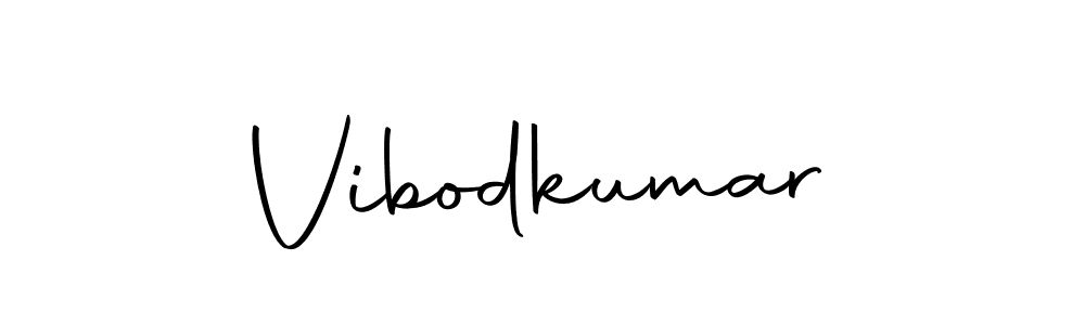 Vibodkumar stylish signature style. Best Handwritten Sign (Autography-DOLnW) for my name. Handwritten Signature Collection Ideas for my name Vibodkumar. Vibodkumar signature style 10 images and pictures png