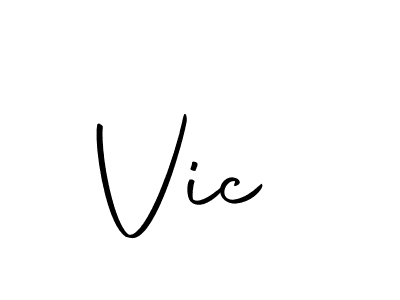 Similarly Autography-DOLnW is the best handwritten signature design. Signature creator online .You can use it as an online autograph creator for name Vic . Vic  signature style 10 images and pictures png
