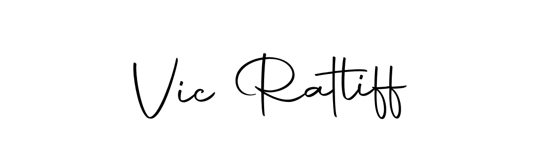 Once you've used our free online signature maker to create your best signature Autography-DOLnW style, it's time to enjoy all of the benefits that Vic Ratliff name signing documents. Vic Ratliff signature style 10 images and pictures png