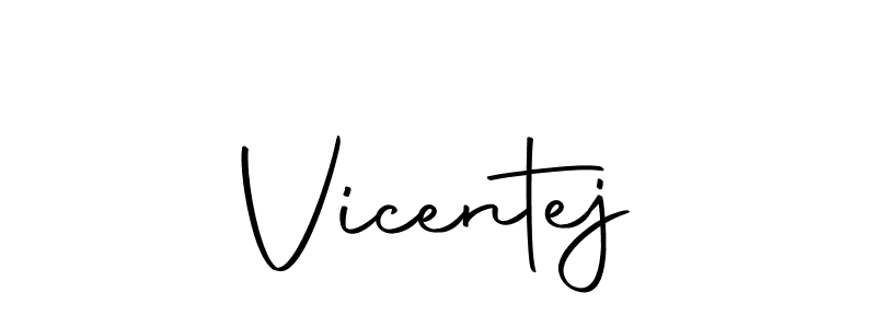 This is the best signature style for the Vicentej name. Also you like these signature font (Autography-DOLnW). Mix name signature. Vicentej signature style 10 images and pictures png