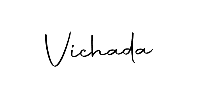 Design your own signature with our free online signature maker. With this signature software, you can create a handwritten (Autography-DOLnW) signature for name Vichada. Vichada signature style 10 images and pictures png