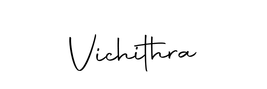 Design your own signature with our free online signature maker. With this signature software, you can create a handwritten (Autography-DOLnW) signature for name Vichithra. Vichithra signature style 10 images and pictures png