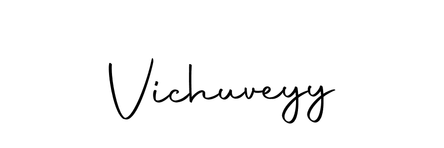 How to make Vichuveyy signature? Autography-DOLnW is a professional autograph style. Create handwritten signature for Vichuveyy name. Vichuveyy signature style 10 images and pictures png