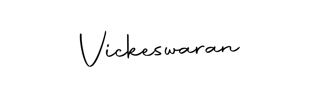The best way (Autography-DOLnW) to make a short signature is to pick only two or three words in your name. The name Vickeswaran include a total of six letters. For converting this name. Vickeswaran signature style 10 images and pictures png