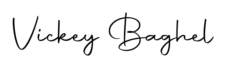 If you are searching for the best signature style for your name Vickey Baghel, here we have designed multiple signature styles using Autography-DOLnW. Vickey Baghel signature style 10 images and pictures png