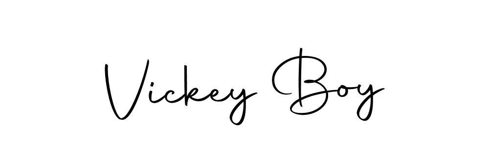 It looks lik you need a new signature style for name Vickey Boy. Design unique handwritten (Autography-DOLnW) signature with our free signature maker in just a few clicks. Vickey Boy signature style 10 images and pictures png
