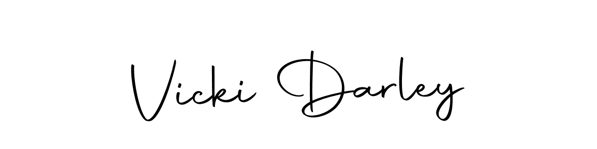 Make a short Vicki Darley signature style. Manage your documents anywhere anytime using Autography-DOLnW. Create and add eSignatures, submit forms, share and send files easily. Vicki Darley signature style 10 images and pictures png
