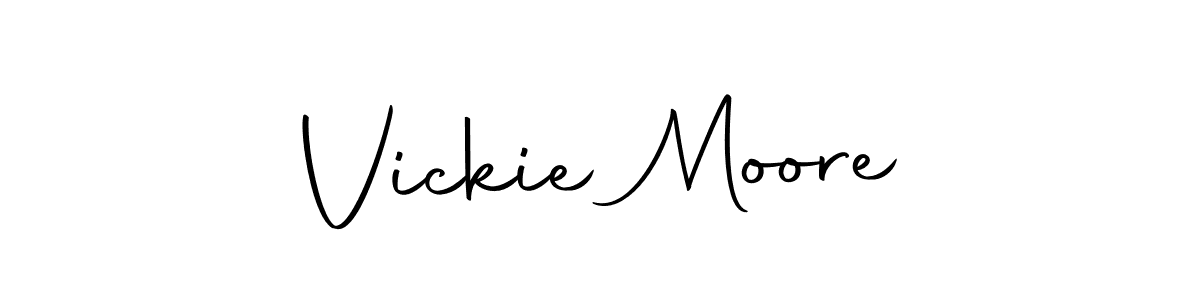 Also we have Vickie Moore name is the best signature style. Create professional handwritten signature collection using Autography-DOLnW autograph style. Vickie Moore signature style 10 images and pictures png