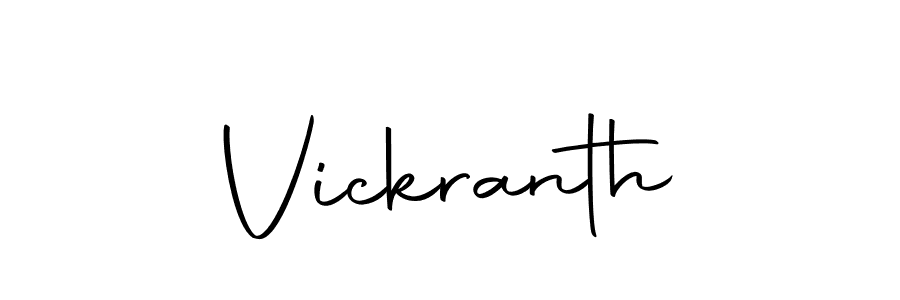 The best way (Autography-DOLnW) to make a short signature is to pick only two or three words in your name. The name Vickranth include a total of six letters. For converting this name. Vickranth signature style 10 images and pictures png