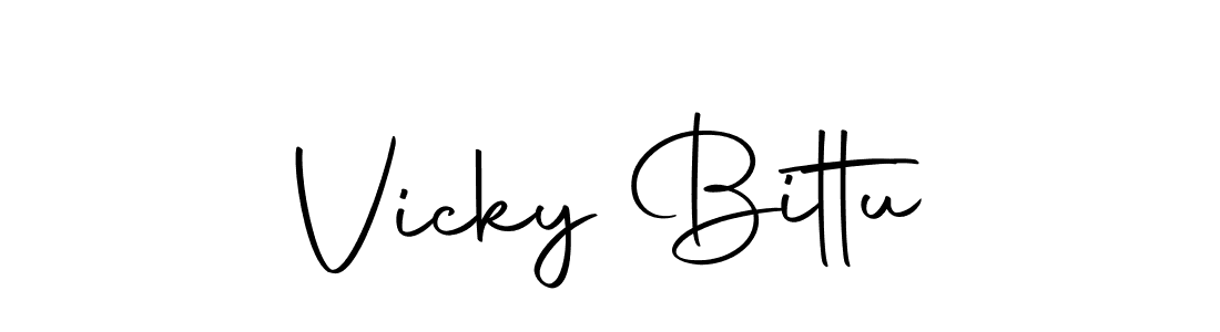 Similarly Autography-DOLnW is the best handwritten signature design. Signature creator online .You can use it as an online autograph creator for name Vicky Bittu. Vicky Bittu signature style 10 images and pictures png