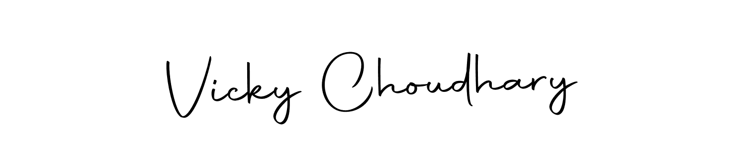 Make a beautiful signature design for name Vicky Choudhary. Use this online signature maker to create a handwritten signature for free. Vicky Choudhary signature style 10 images and pictures png