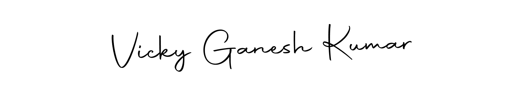 Once you've used our free online signature maker to create your best signature Autography-DOLnW style, it's time to enjoy all of the benefits that Vicky Ganesh Kumar name signing documents. Vicky Ganesh Kumar signature style 10 images and pictures png