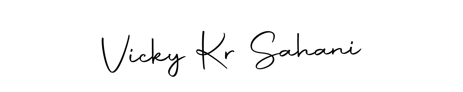 Check out images of Autograph of Vicky Kr Sahani name. Actor Vicky Kr Sahani Signature Style. Autography-DOLnW is a professional sign style online. Vicky Kr Sahani signature style 10 images and pictures png