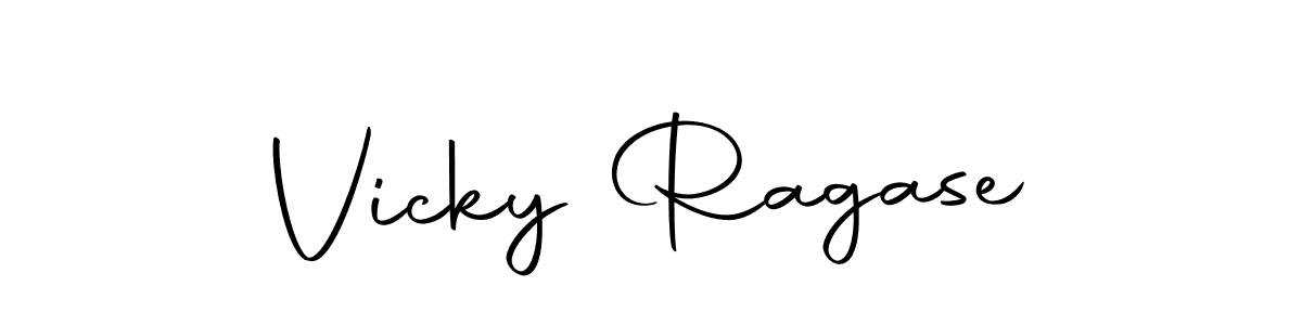 Design your own signature with our free online signature maker. With this signature software, you can create a handwritten (Autography-DOLnW) signature for name Vicky Ragase. Vicky Ragase signature style 10 images and pictures png