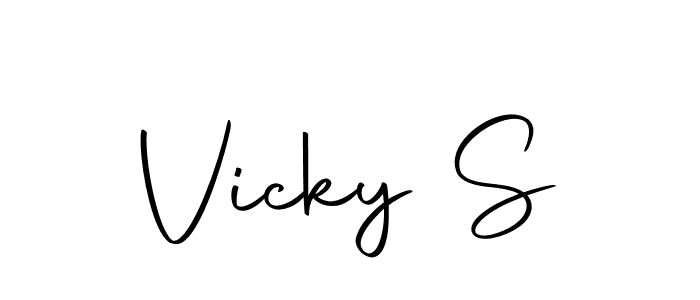 Make a beautiful signature design for name Vicky S. Use this online signature maker to create a handwritten signature for free. Vicky S signature style 10 images and pictures png