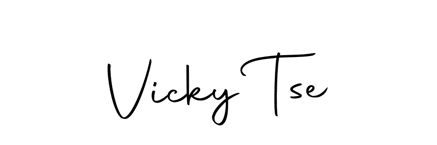 Create a beautiful signature design for name Vicky Tse. With this signature (Autography-DOLnW) fonts, you can make a handwritten signature for free. Vicky Tse signature style 10 images and pictures png