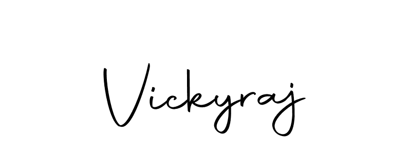 Autography-DOLnW is a professional signature style that is perfect for those who want to add a touch of class to their signature. It is also a great choice for those who want to make their signature more unique. Get Vickyraj name to fancy signature for free. Vickyraj signature style 10 images and pictures png