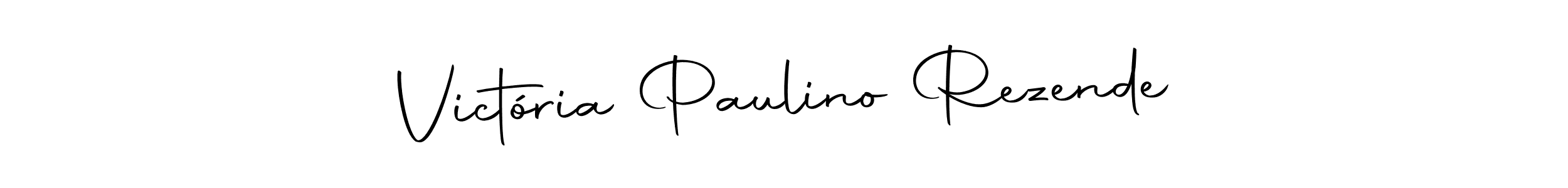 You can use this online signature creator to create a handwritten signature for the name Victória Paulino Rezende. This is the best online autograph maker. Victória Paulino Rezende signature style 10 images and pictures png