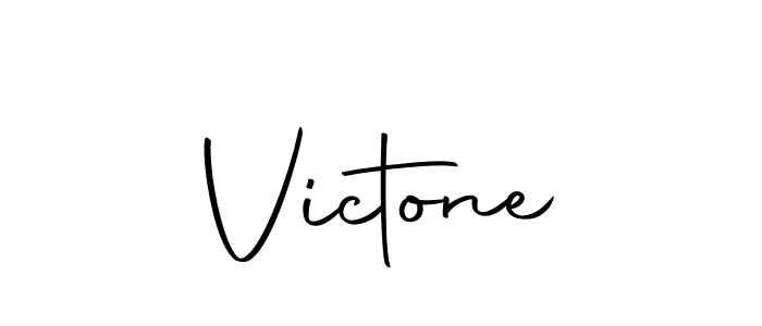 You should practise on your own different ways (Autography-DOLnW) to write your name (Victone) in signature. don't let someone else do it for you. Victone signature style 10 images and pictures png
