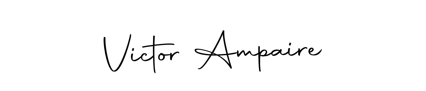 Make a beautiful signature design for name Victor Ampaire. Use this online signature maker to create a handwritten signature for free. Victor Ampaire signature style 10 images and pictures png