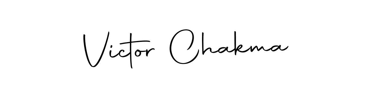 You should practise on your own different ways (Autography-DOLnW) to write your name (Victor Chakma) in signature. don't let someone else do it for you. Victor Chakma signature style 10 images and pictures png