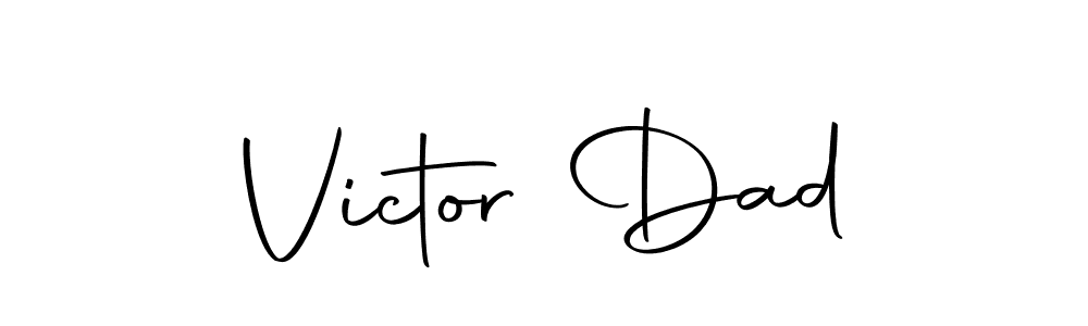 The best way (Autography-DOLnW) to make a short signature is to pick only two or three words in your name. The name Victor Dad include a total of six letters. For converting this name. Victor Dad signature style 10 images and pictures png