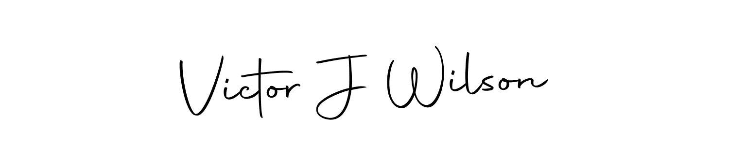 Similarly Autography-DOLnW is the best handwritten signature design. Signature creator online .You can use it as an online autograph creator for name Victor J Wilson. Victor J Wilson signature style 10 images and pictures png