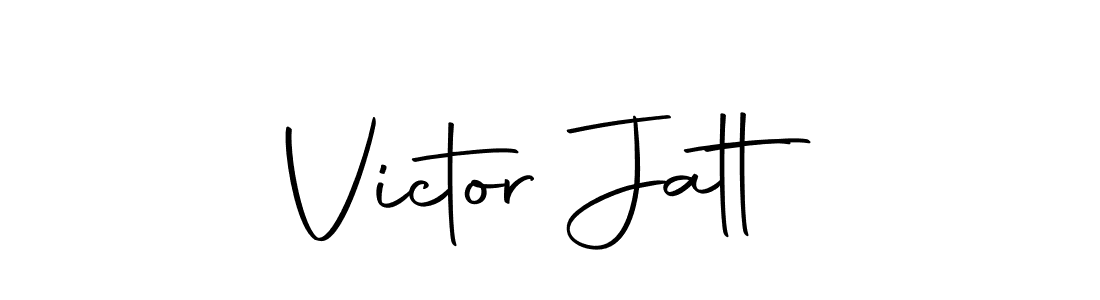 Make a beautiful signature design for name Victor Jatt. Use this online signature maker to create a handwritten signature for free. Victor Jatt signature style 10 images and pictures png