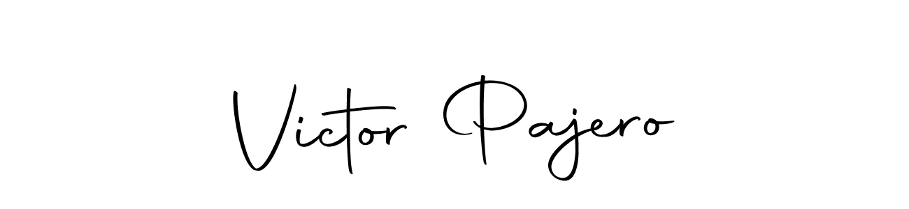 Victor Pajero stylish signature style. Best Handwritten Sign (Autography-DOLnW) for my name. Handwritten Signature Collection Ideas for my name Victor Pajero. Victor Pajero signature style 10 images and pictures png
