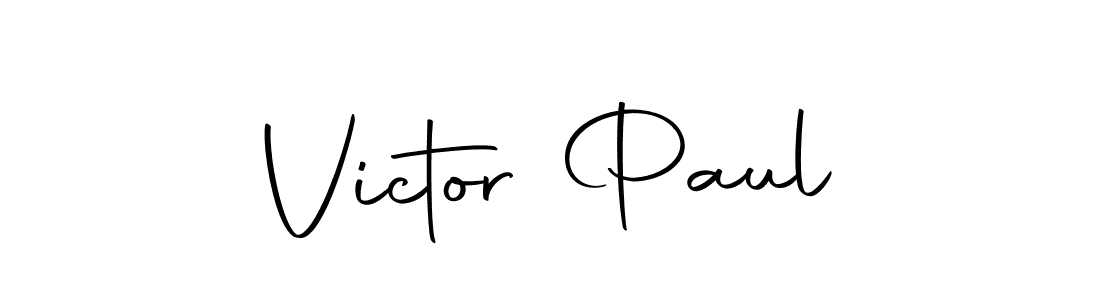 How to make Victor Paul signature? Autography-DOLnW is a professional autograph style. Create handwritten signature for Victor Paul name. Victor Paul signature style 10 images and pictures png