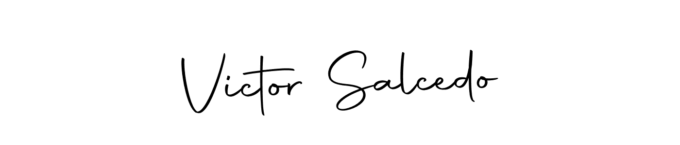 You can use this online signature creator to create a handwritten signature for the name Victor Salcedo. This is the best online autograph maker. Victor Salcedo signature style 10 images and pictures png
