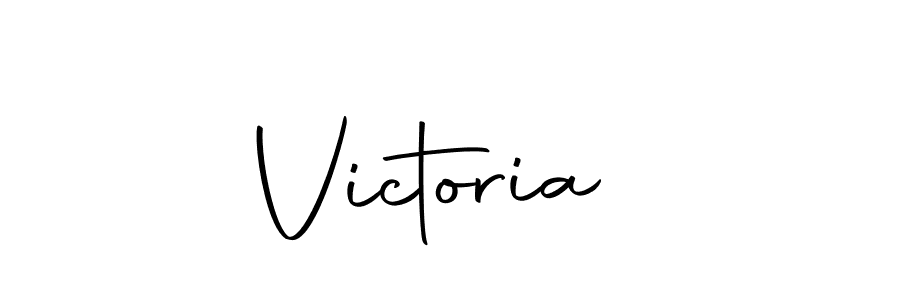 Design your own signature with our free online signature maker. With this signature software, you can create a handwritten (Autography-DOLnW) signature for name Victoria . Victoria  signature style 10 images and pictures png