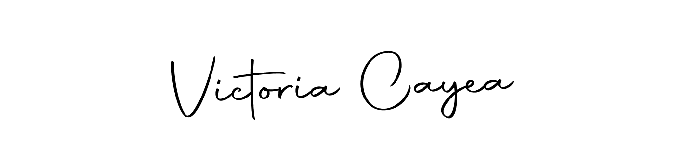 How to make Victoria Cayea signature? Autography-DOLnW is a professional autograph style. Create handwritten signature for Victoria Cayea name. Victoria Cayea signature style 10 images and pictures png