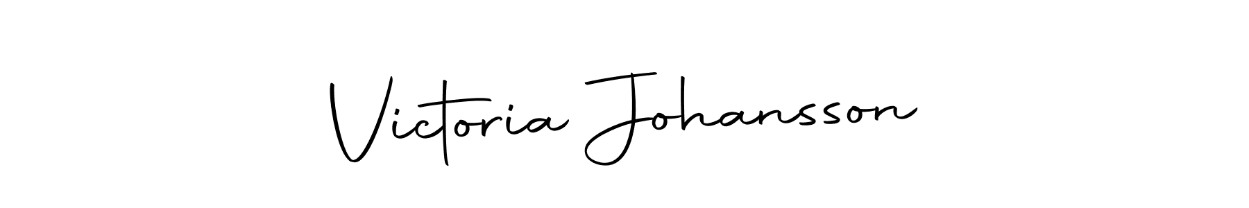 Make a beautiful signature design for name Victoria Johansson. With this signature (Autography-DOLnW) style, you can create a handwritten signature for free. Victoria Johansson signature style 10 images and pictures png