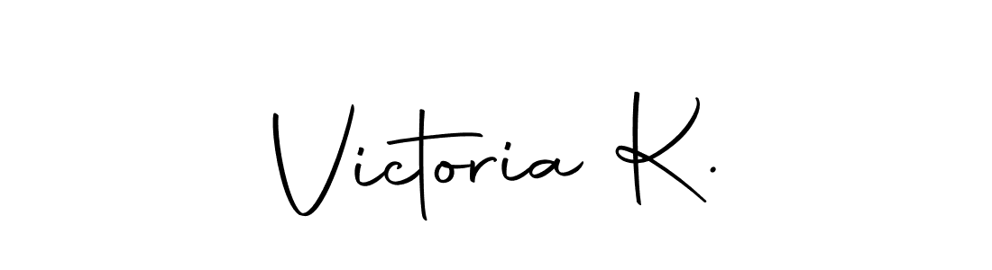 Once you've used our free online signature maker to create your best signature Autography-DOLnW style, it's time to enjoy all of the benefits that Victoria K. name signing documents. Victoria K. signature style 10 images and pictures png