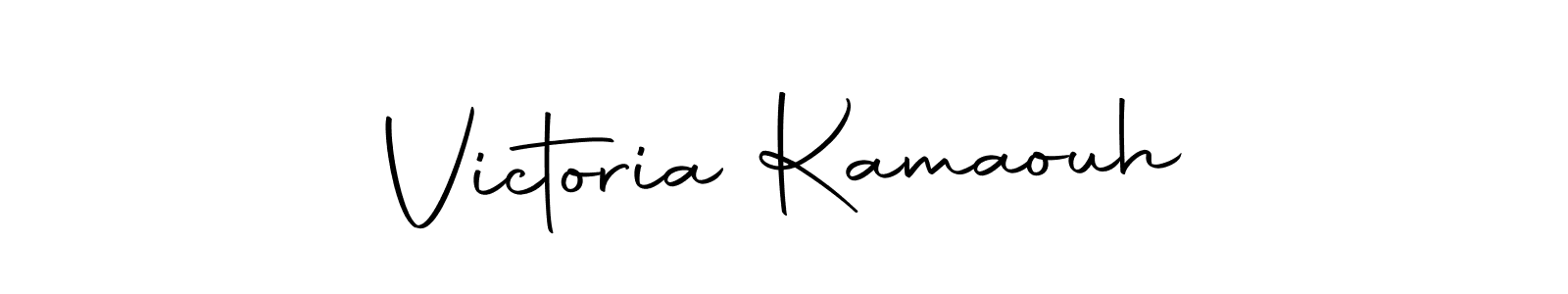 Check out images of Autograph of Victoria Kamaouh name. Actor Victoria Kamaouh Signature Style. Autography-DOLnW is a professional sign style online. Victoria Kamaouh signature style 10 images and pictures png