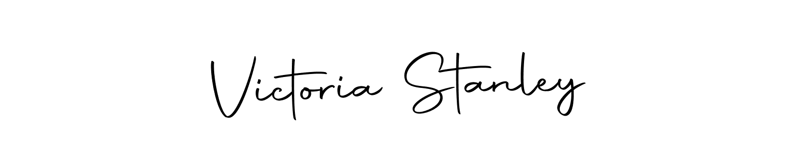 if you are searching for the best signature style for your name Victoria Stanley. so please give up your signature search. here we have designed multiple signature styles  using Autography-DOLnW. Victoria Stanley signature style 10 images and pictures png