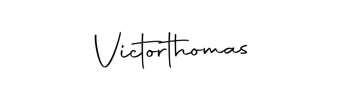 You should practise on your own different ways (Autography-DOLnW) to write your name (Victorthomas) in signature. don't let someone else do it for you. Victorthomas signature style 10 images and pictures png