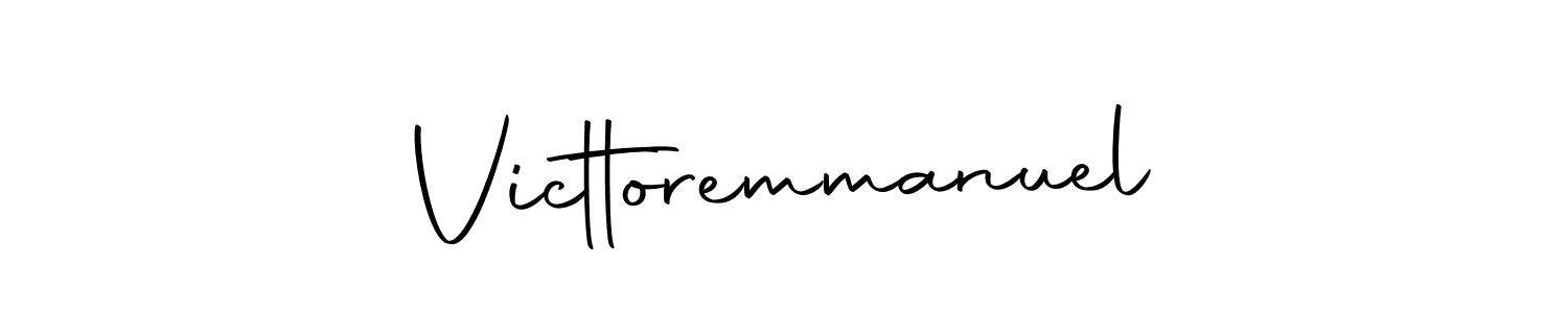 How to make Victtoremmanuel signature? Autography-DOLnW is a professional autograph style. Create handwritten signature for Victtoremmanuel name. Victtoremmanuel signature style 10 images and pictures png