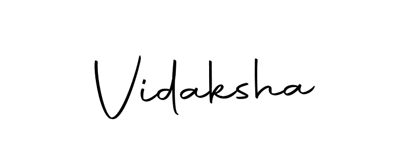 How to make Vidaksha signature? Autography-DOLnW is a professional autograph style. Create handwritten signature for Vidaksha name. Vidaksha signature style 10 images and pictures png
