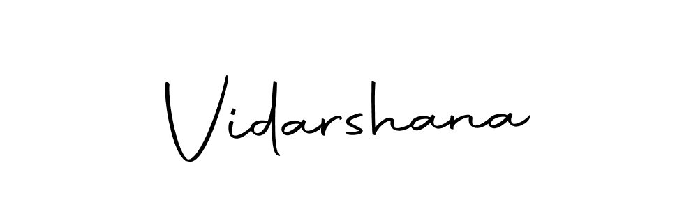 Create a beautiful signature design for name Vidarshana. With this signature (Autography-DOLnW) fonts, you can make a handwritten signature for free. Vidarshana signature style 10 images and pictures png