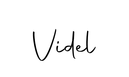 if you are searching for the best signature style for your name Videl. so please give up your signature search. here we have designed multiple signature styles  using Autography-DOLnW. Videl signature style 10 images and pictures png