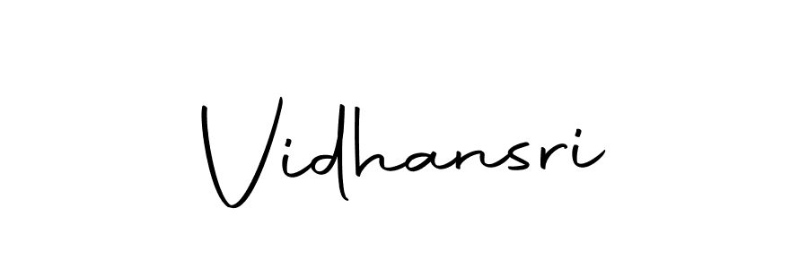 The best way (Autography-DOLnW) to make a short signature is to pick only two or three words in your name. The name Vidhansri include a total of six letters. For converting this name. Vidhansri signature style 10 images and pictures png