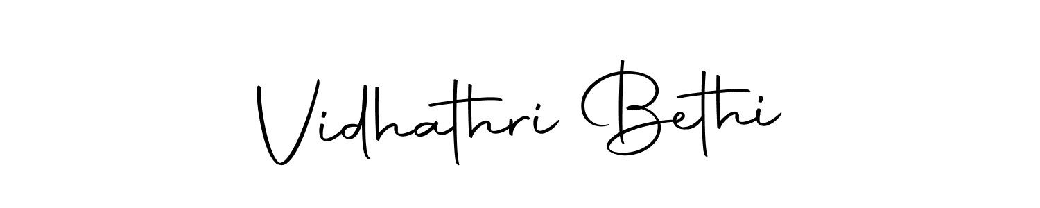 How to make Vidhathri Bethi signature? Autography-DOLnW is a professional autograph style. Create handwritten signature for Vidhathri Bethi name. Vidhathri Bethi signature style 10 images and pictures png