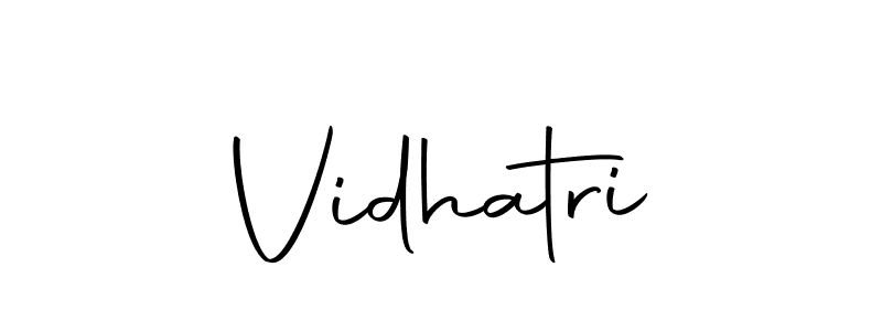 if you are searching for the best signature style for your name Vidhatri. so please give up your signature search. here we have designed multiple signature styles  using Autography-DOLnW. Vidhatri signature style 10 images and pictures png