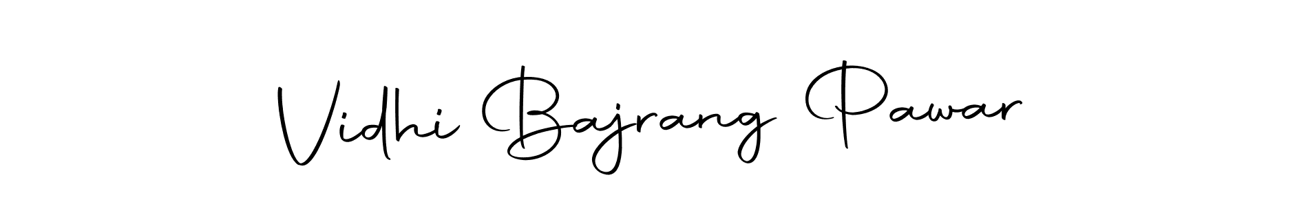 You can use this online signature creator to create a handwritten signature for the name Vidhi Bajrang Pawar. This is the best online autograph maker. Vidhi Bajrang Pawar signature style 10 images and pictures png