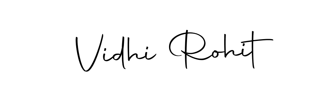 Autography-DOLnW is a professional signature style that is perfect for those who want to add a touch of class to their signature. It is also a great choice for those who want to make their signature more unique. Get Vidhi Rohit name to fancy signature for free. Vidhi Rohit signature style 10 images and pictures png
