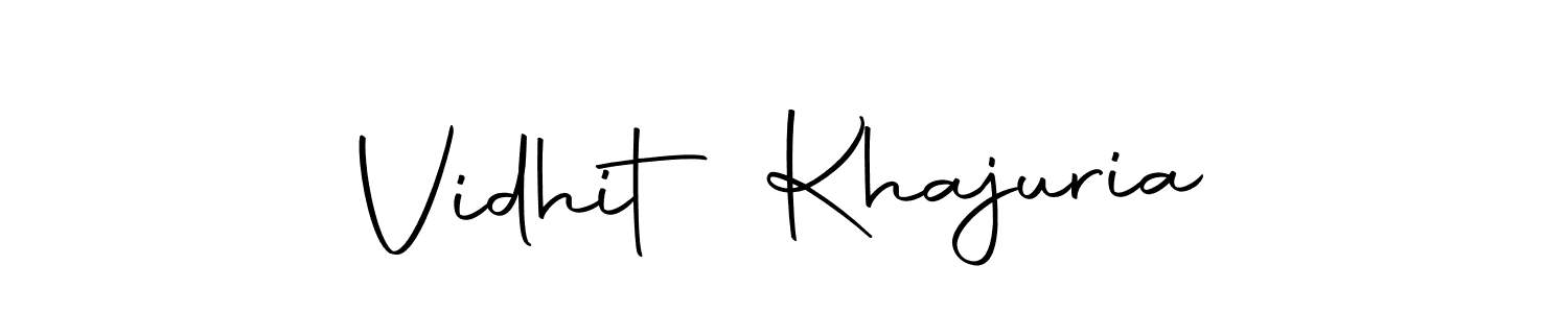 You should practise on your own different ways (Autography-DOLnW) to write your name (Vidhit Khajuria) in signature. don't let someone else do it for you. Vidhit Khajuria signature style 10 images and pictures png