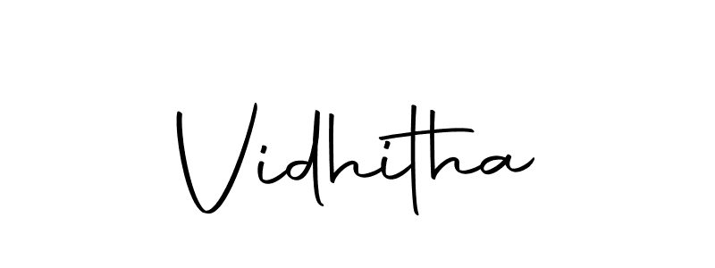 The best way (Autography-DOLnW) to make a short signature is to pick only two or three words in your name. The name Vidhitha include a total of six letters. For converting this name. Vidhitha signature style 10 images and pictures png